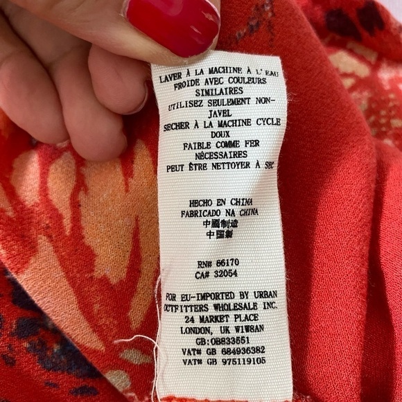 Free People Field of Butterflies Tunic Top Mini Dress - Picture 11 of 12